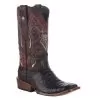 Tanner Mark Boots Men`s Matte Black Caiman Belly 12` Toscana Rojo Top Square Toe Boot -Western Cowboy Equipment Shop 154810 default l