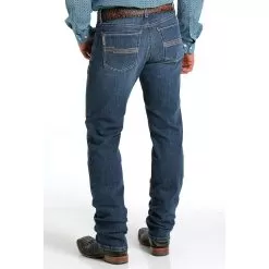 Cinch Men's Jesse Dark Stonewash Straight Leg Jean