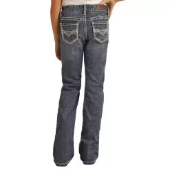 Rock & Roll Denim Girls Extra Stretch Bootcut Jeans