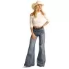Rock & Roll Denim Women's High Rise Air Denim Palazzo Flare Jeans -Western Cowboy Equipment Shop 157493 default l