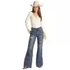 Rock & Roll Denim Distress Comfort Flare -Western Cowboy Equipment Shop 157712 default l