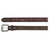 Men's JP West Tooled Belt With Black Accents -Western Cowboy Equipment Shop 157854 default l