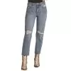 Rock & Roll Denim Women's High Rise Distressed Cropped Straight -Western Cowboy Equipment Shop 157944 default l