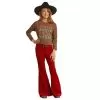 Rock & Roll Denim Red Corduroy Bell Bottoms -Western Cowboy Equipment Shop 158036 default l