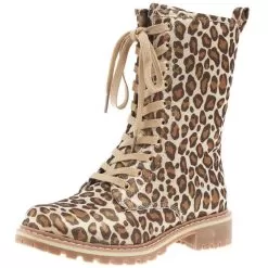 Corkys Footwear Women's Corky's Gold Leopard Fomo Boot