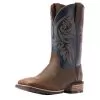 Ariat Men's Slingshot Rowdy Rusty Dark Denim Square Toe Boot