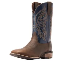 Ariat Men's Slingshot Rowdy Rusty Dark Denim Square Toe Boot