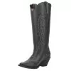 Dingo 1969 Women's Tin Lizzy Black 15in. Leather Snip Toe Western Boot