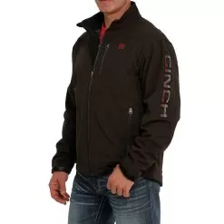 Cinch Men's Red And Black Jacket