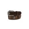 Men's 3D Hair On Hide Belt With Cross Conchos -Western Cowboy Equipment Shop 158848 default l