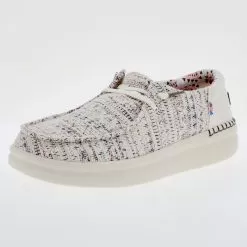 Heydude Women`s Hey Dude Wendy Rise Boho White Casual