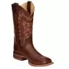 Justin Boots Men's Brown Carsen Caramel 12 Wide Square Toe Western Boot -Western Cowboy Equipment Shop 158890 default l