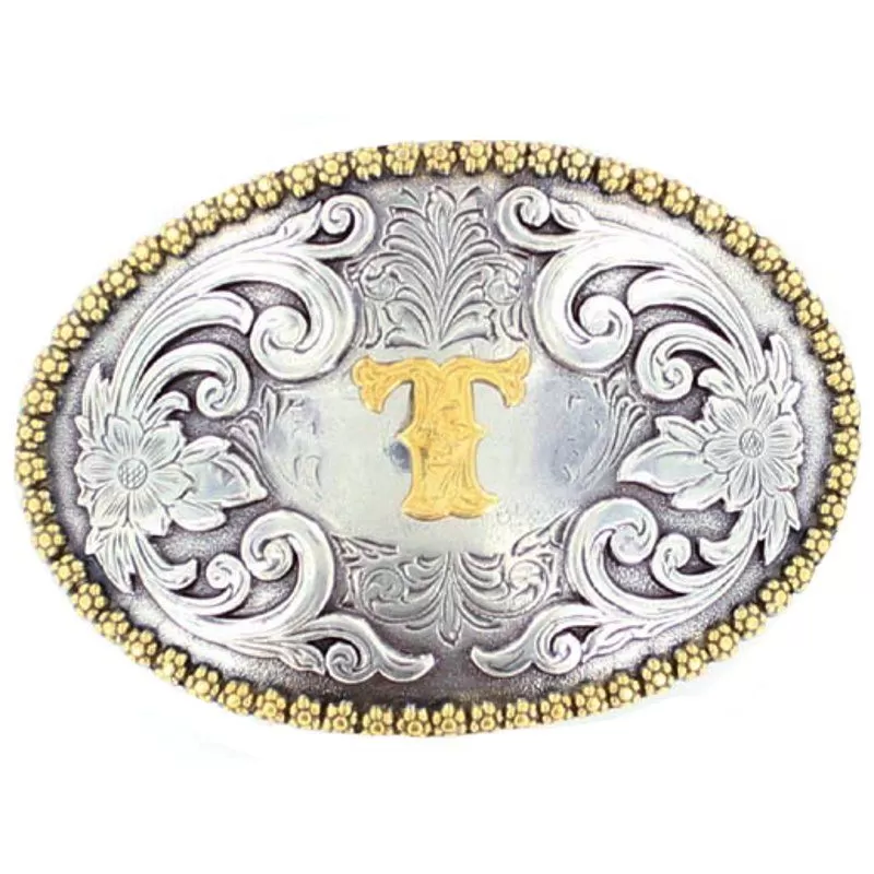 M&F T Initial Belt Buckle 3 M&F T Initial Belt Buckle