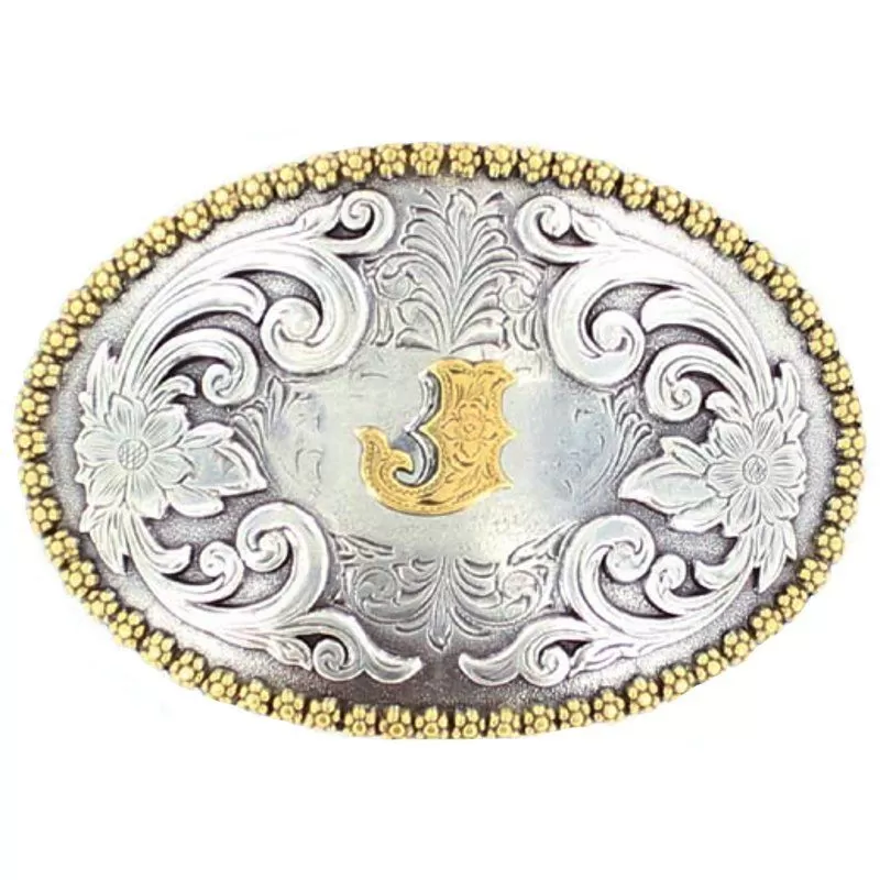 M&F J Initial Belt Buckle 3 M&F J Initial Belt Buckle