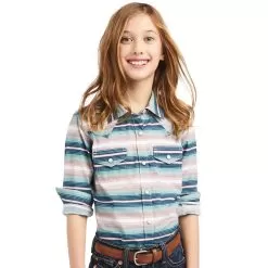 Ariat Girl's REAL Downstream Shirt