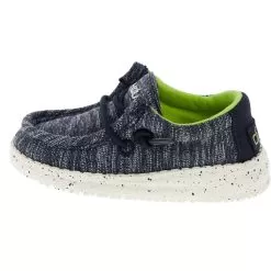 Heydude Toddler Hey Dude Wally Stretch Navy Speckle Casual -Western Cowboy Equipment Shop 160012778 03