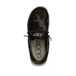 Heydude Toddler Hey Dude Linen Camo Wally Casual Shoe -Western Cowboy Equipment Shop 160017030 5