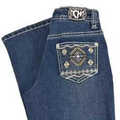 Cowgirl Hardware Girl's Southwest Pocket Jean