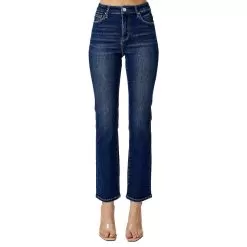 Risen Jeans Women's High Rise Straight Jeans