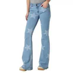 Wrangler Women's Mid Rise Mae Flare