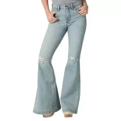 Wrangler Women's High Rise Trumpet Flare