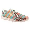 Roper Women's Hang Loose Blue Extec Printed Canvas Shoe