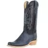 R Watson Boots Men`s Blue Cape Buffalo 13in Midnight Blue Sinatra Cowhide Top Boot -Western Cowboy Equipment Shop 161798 default l
