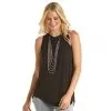 Panhandle Womens Long Swing Black Tank -Western Cowboy Equipment Shop 162243 default l