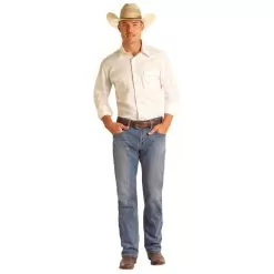 Rock N Roll Cowboy N Cowboy Mens Reflex EMB Straight Jeans