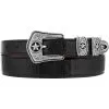 Tony Lama Men's Black Croc Print Western Belt -Western Cowboy Equipment Shop 162673 default l