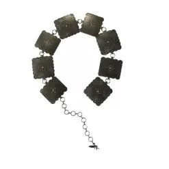 Angel Ranch Women's Square Concho Chain Belt