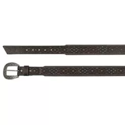 Red Dirt Hat Men's Tapered Belt With Tooling And Studs