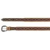 Mens Red Dirt Hat Co Tapered Belt Tooled Southwest Pattern -Western Cowboy Equipment Shop 162945 default l