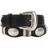 Men's Tony Lama Black Cutting Champ Belt -Western Cowboy Equipment Shop 16302 default l