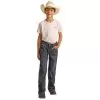 Rock & Roll Denim And Boys Thick Curve Logo Bootcut -Western Cowboy Equipment Shop 163146 default l