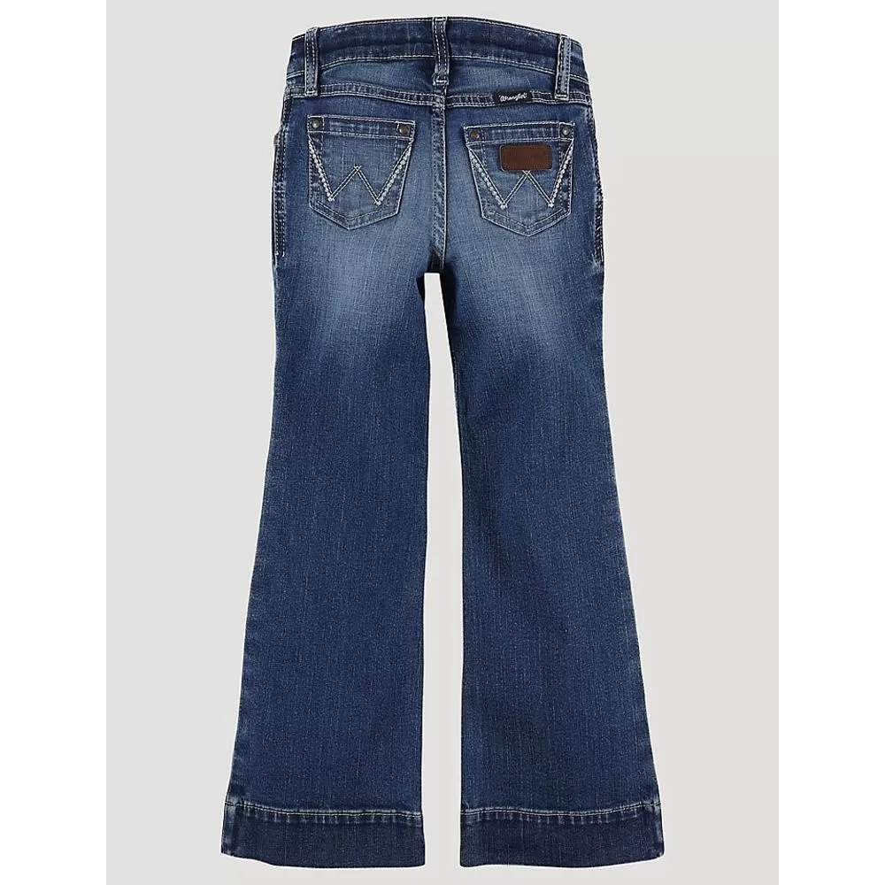 Wrangler Girl's Wide Leg Trousers 3 Wrangler Girl's Wide Leg Trousers