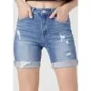 Risen Jeans Distressed Boyfriend Shorts