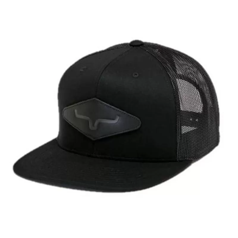 Kimes Ranch Yearly Trucker Black/Black Cap 3 Kimes Ranch Yearly Trucker Black/Black Cap