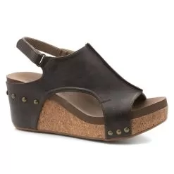 Corkys Footwear Women's Corky Carley Chocolate Smooth