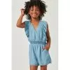 Hayden Girl's Denim Blue Ruffle Romper -Western Cowboy Equipment Shop 165131 default l
