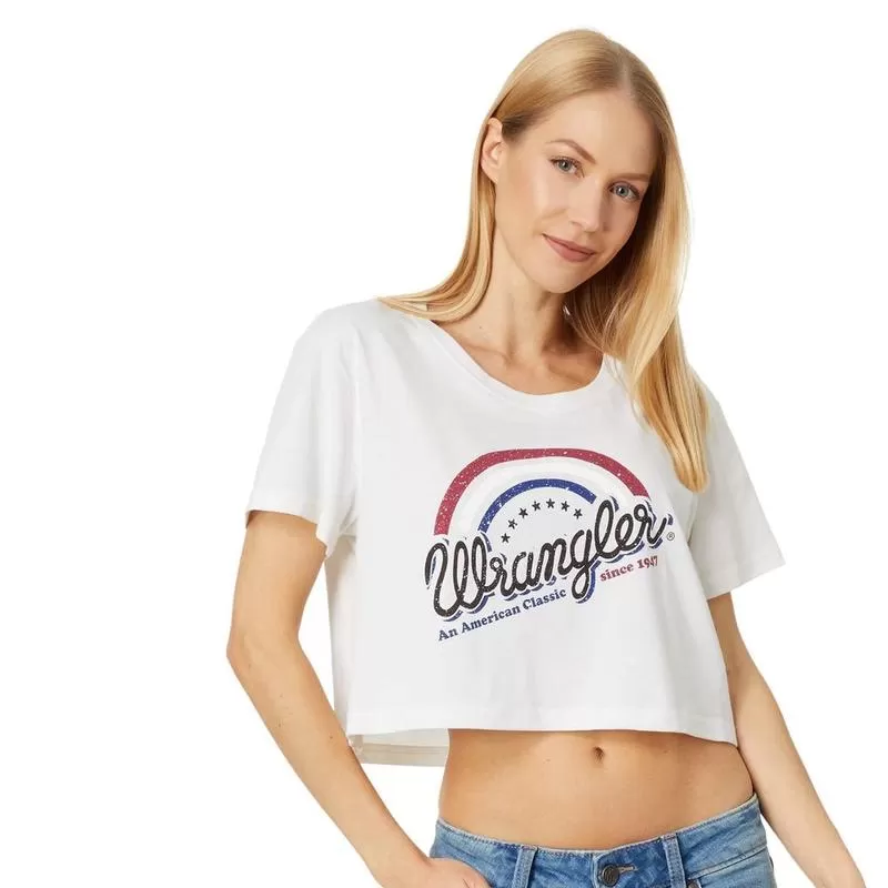 Wrangler Women's Retro Graphic Crop Top 3 Wrangler Women's Retro Graphic Crop Top