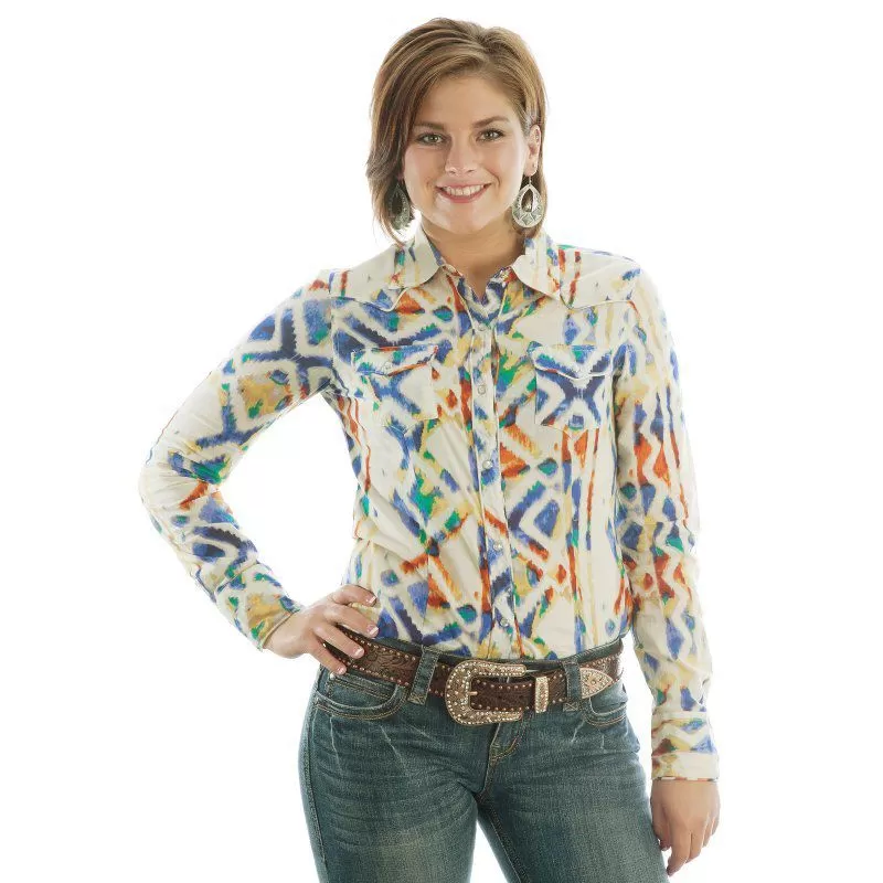 3-D Ladies 1 1/2in Brown Floral Belt With Bronze Studs 4 3-D Ladies 1 1/2in Brown Floral Belt With Bronze Studs - Image 2