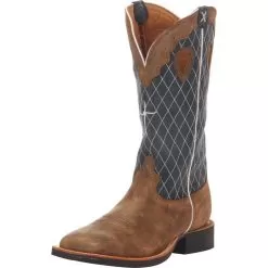 Twisted X Men's Ruff Stock Bomber Cowboy Boots