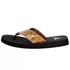 Women's Corkys Clover Bronze Flop Flop -Western Cowboy Equipment Shop 20 8244 BRZE 3
