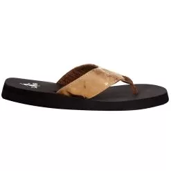 Women's Corkys Clover Bronze Flop Flop -Western Cowboy Equipment Shop 20 8244 BRZE 5