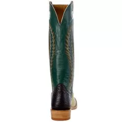 Hondo Enterprises Inc Men's Honey Roughout Shoulder 16in. Emerald Green Stove Top Boot 11 Hondo Enterprises Inc Men's Honey Roughout Shoulder 16in. Emerald Green Stove Top Boot -Western Cowboy Equipment Shop 2138 4