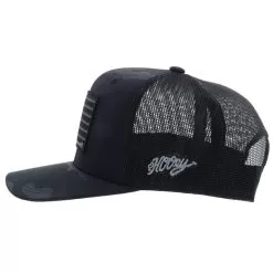 Hooey Liberty Roper Black Camo Hat -Western Cowboy Equipment Shop 2210T BK 04