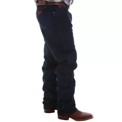 Wrangler Men's 20X Original Fit Stone Dark Jeans -Western Cowboy Equipment Shop 22MWXSN side1