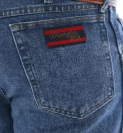 Wrangler Men's 20X Medium Wash Relaxed Fit Jeans -Western Cowboy Equipment Shop 22MWXVM pocket