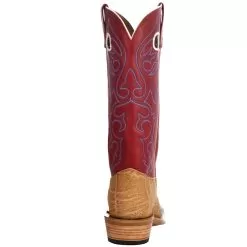Olathe Boot Company Men's Ride Ready Umber Elephant 15in. Cherry Buffamonte Top Cutter Toe Boot 10 Olathe Boot Company Men's Ride Ready Umber Elephant 15in. Cherry Buffamonte Top Cutter Toe Boot -Western Cowboy Equipment Shop 256690 42